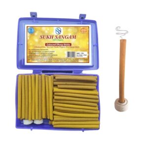 Sukh Sangam Yellow Dhoop Sticks for Worship