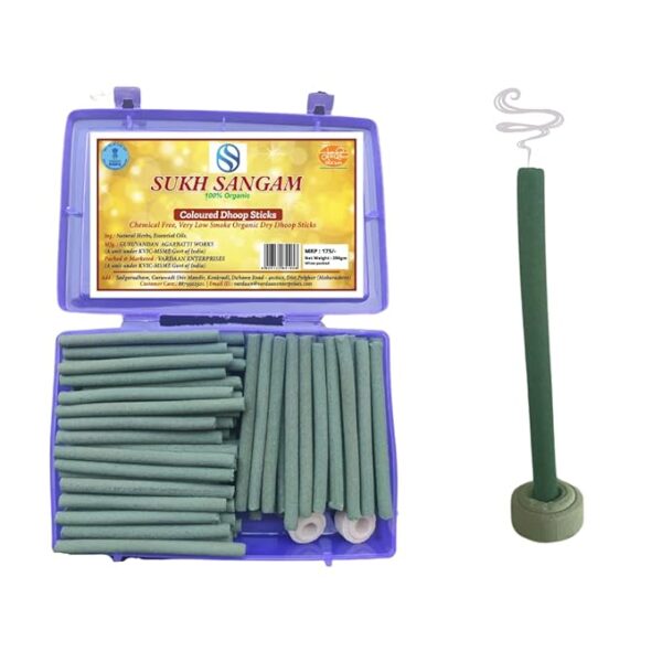Sukh Sangam Blue Dhoop Sticks for Worship