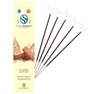 Sukh Sangam Kesar Chandan Incense Sticks / Agarbatti for Worship - 35g
