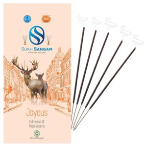 Sukh Sangam Kasturi Incense Sticks / Agarbatti for worship-150g